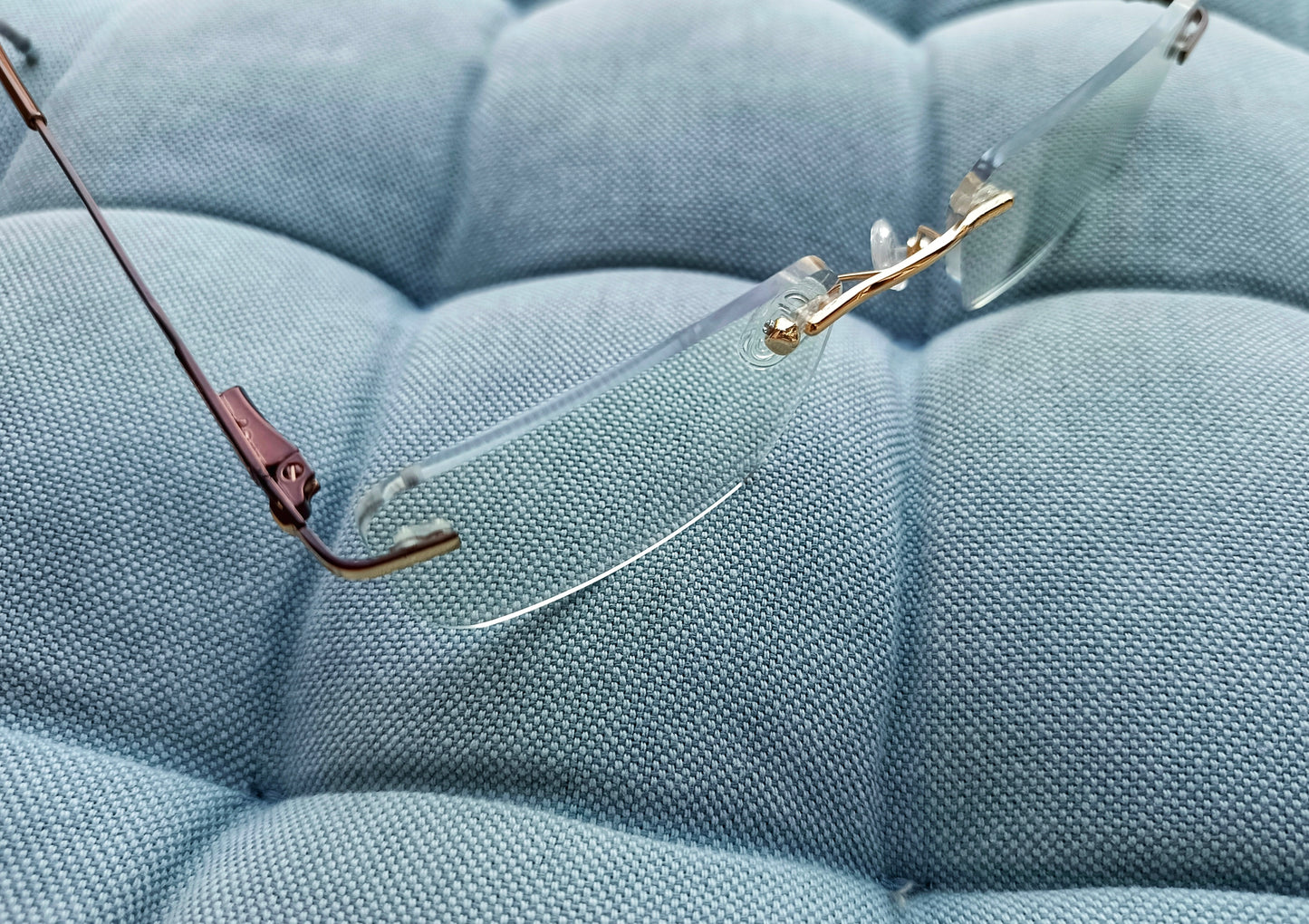 Anti Blue Light Glasses - Rimless Go.
