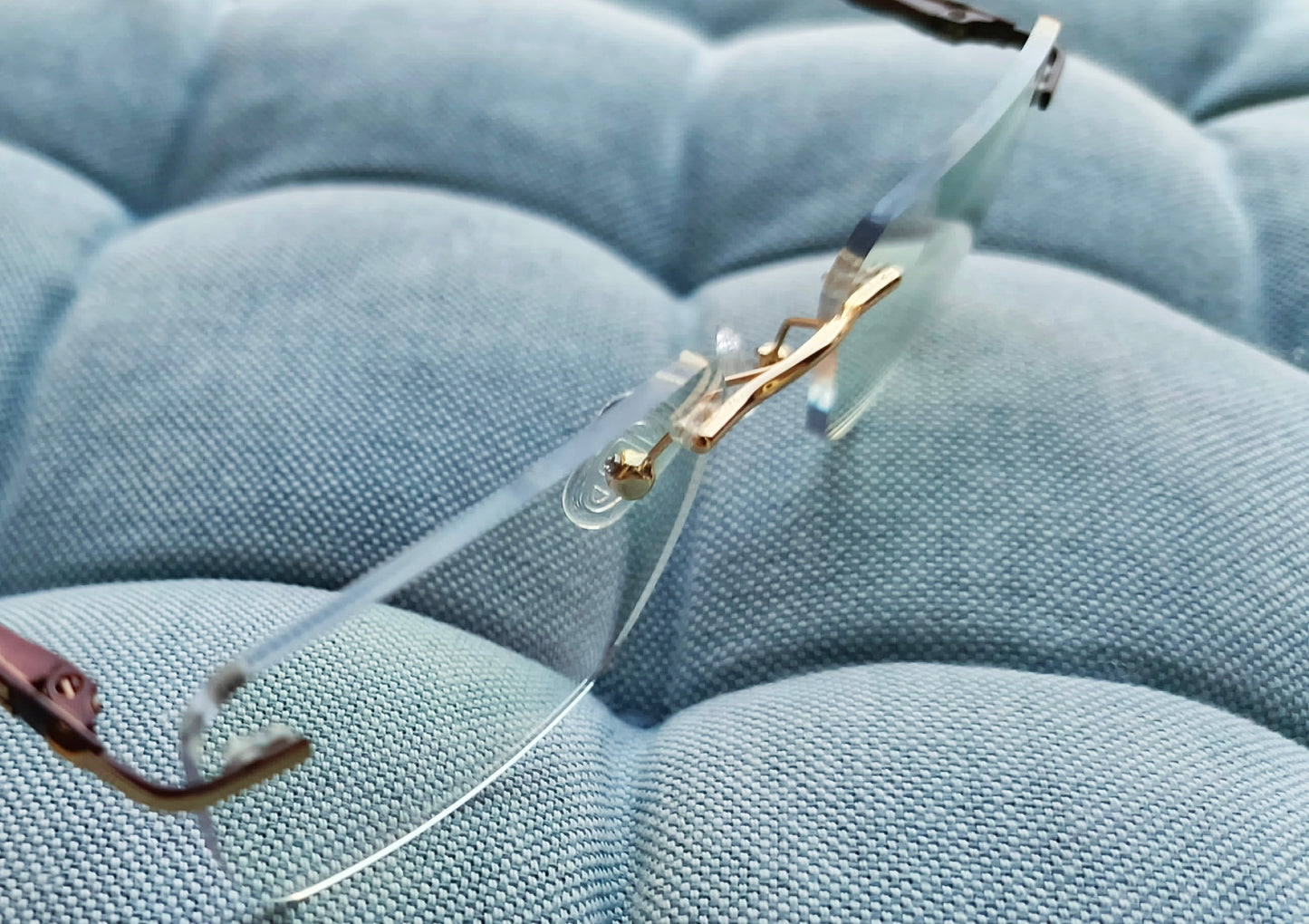 Anti Blue Light Glasses - Rimless Go.