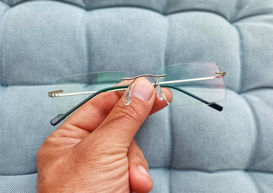 Anti Blue Light Glasses - Rimless Prime