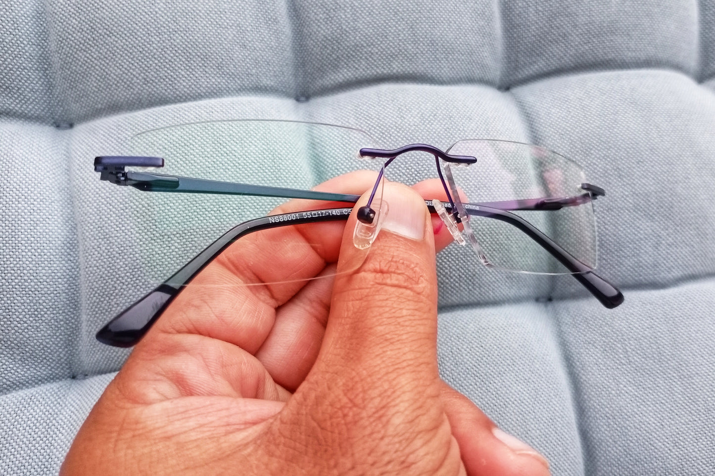 Anti Blue Light Glasses - Rimless
