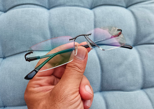 Anti Blue Light Glasses - Rimless GT