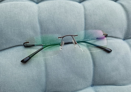 Anti Blue Light Glasses - Rimless GT