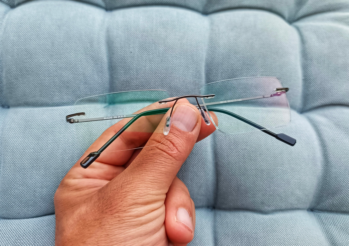 Anti Blue Light Glasses - Rimless Prime
