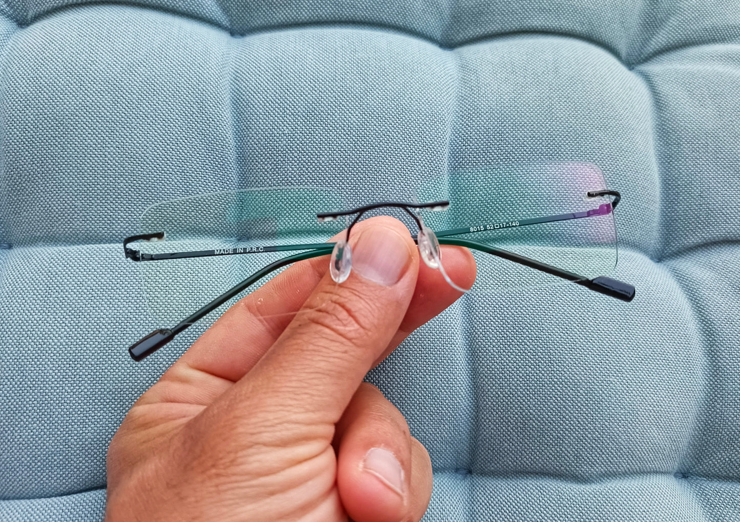 Anti Blue Light Glasses - Rimless Prime