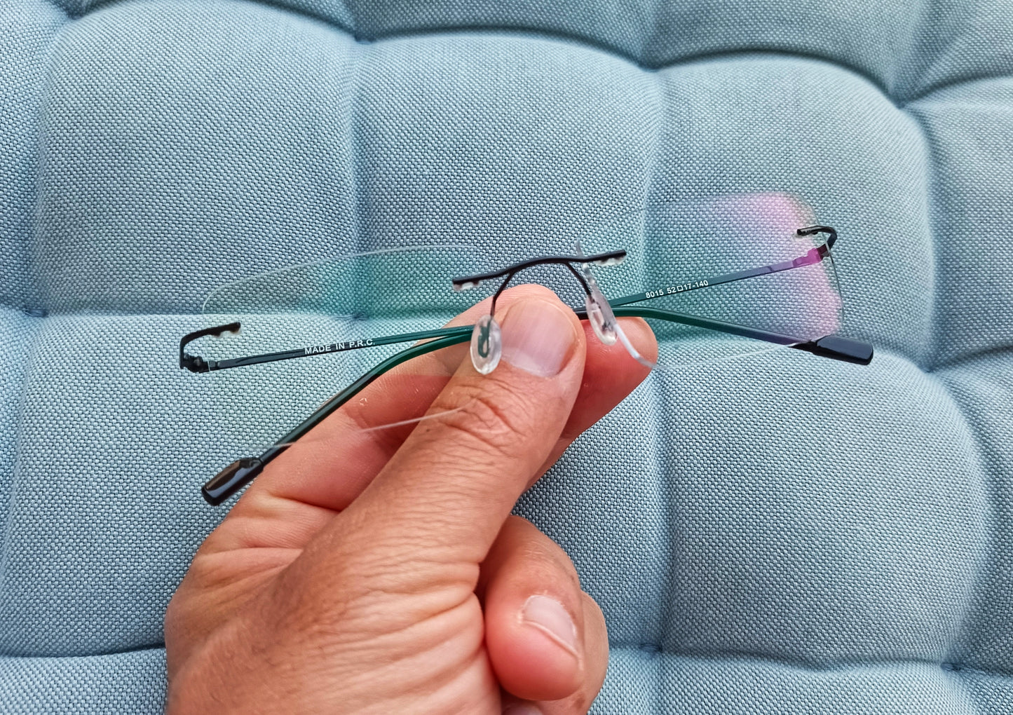 Anti Blue Light Glasses - Rimless Prime