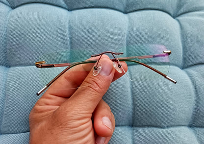 Anti Blue Light Glasses - Rimless Go.
