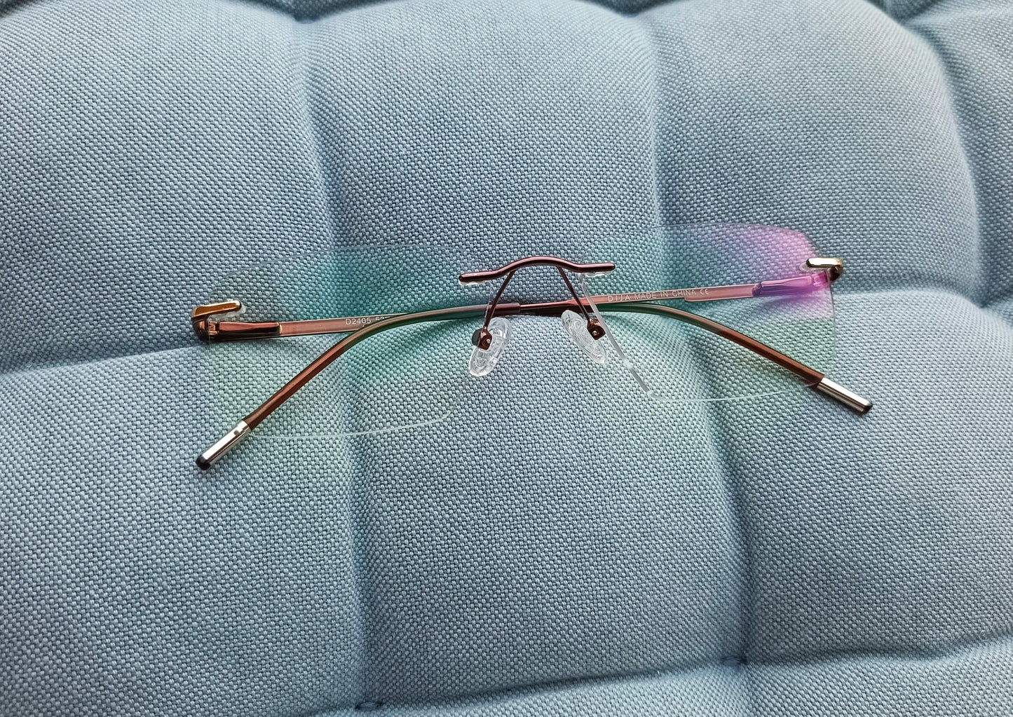 Anti Blue Light Glasses - Rimless Go.