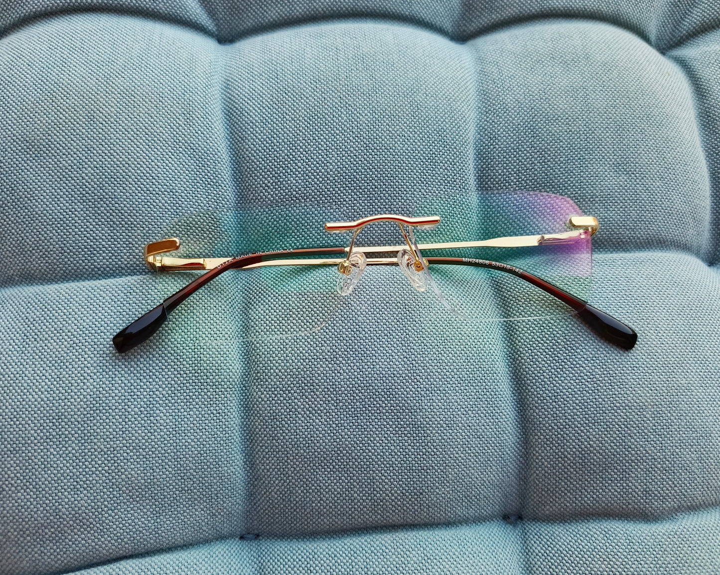 Anti Blue Light Glasses - Rimless ELE.