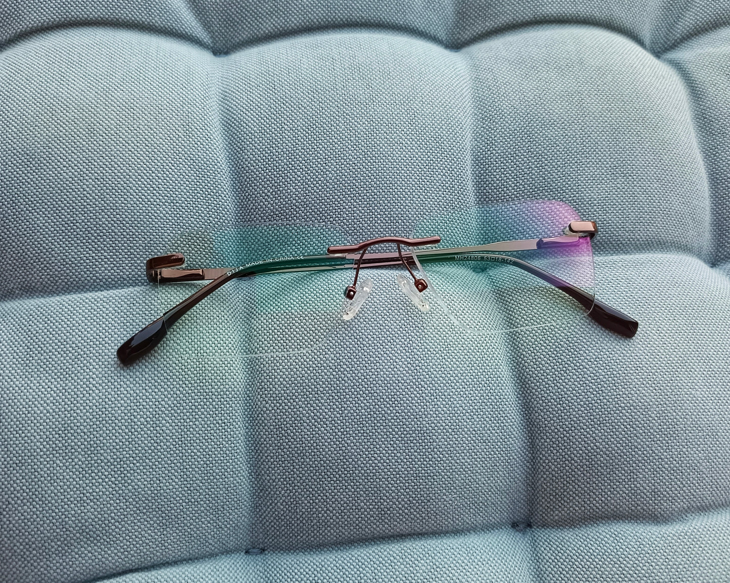 Anti Blue Light Glasses - Rimless ELE.