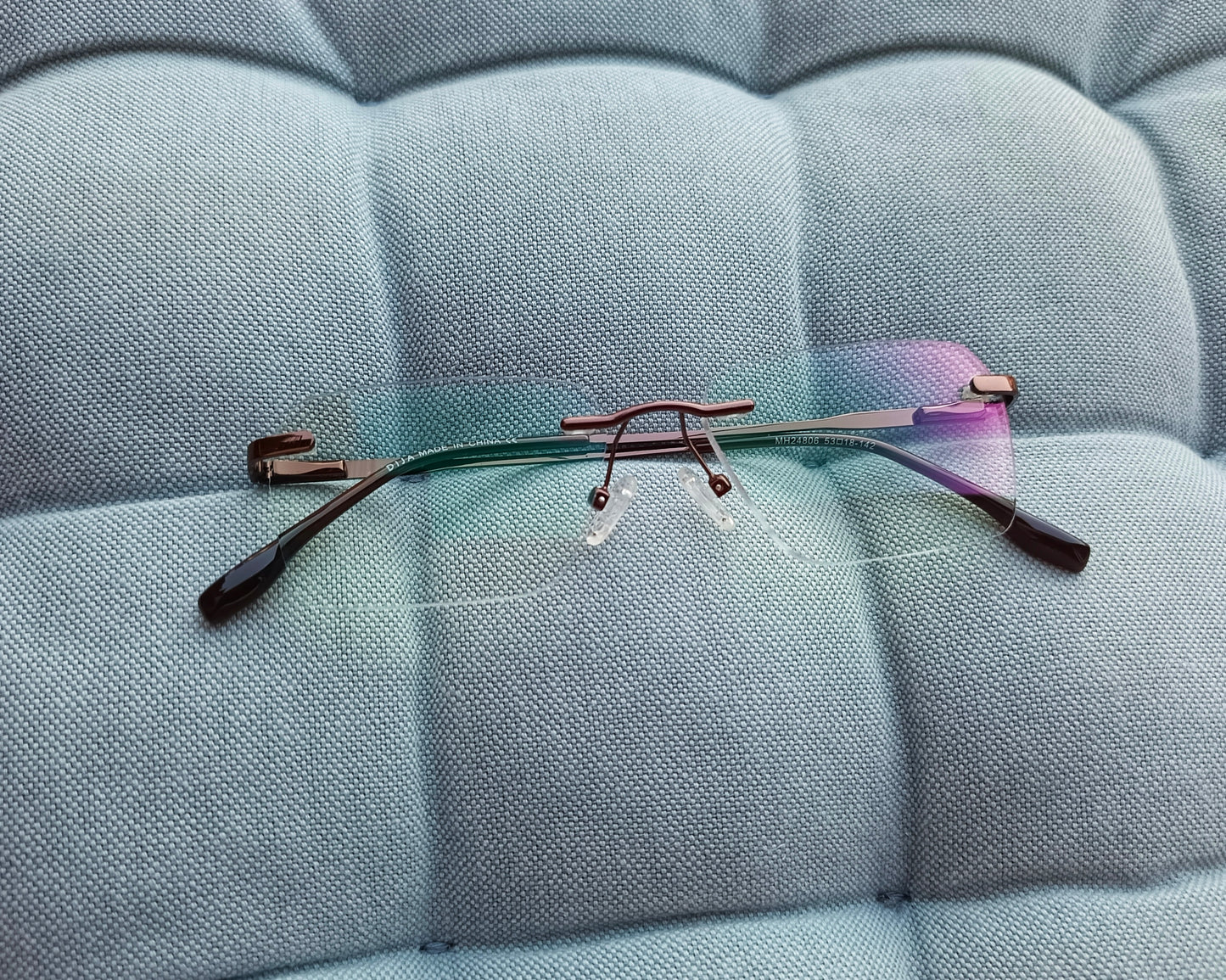 Anti Blue Light Glasses - Rimless ELE.