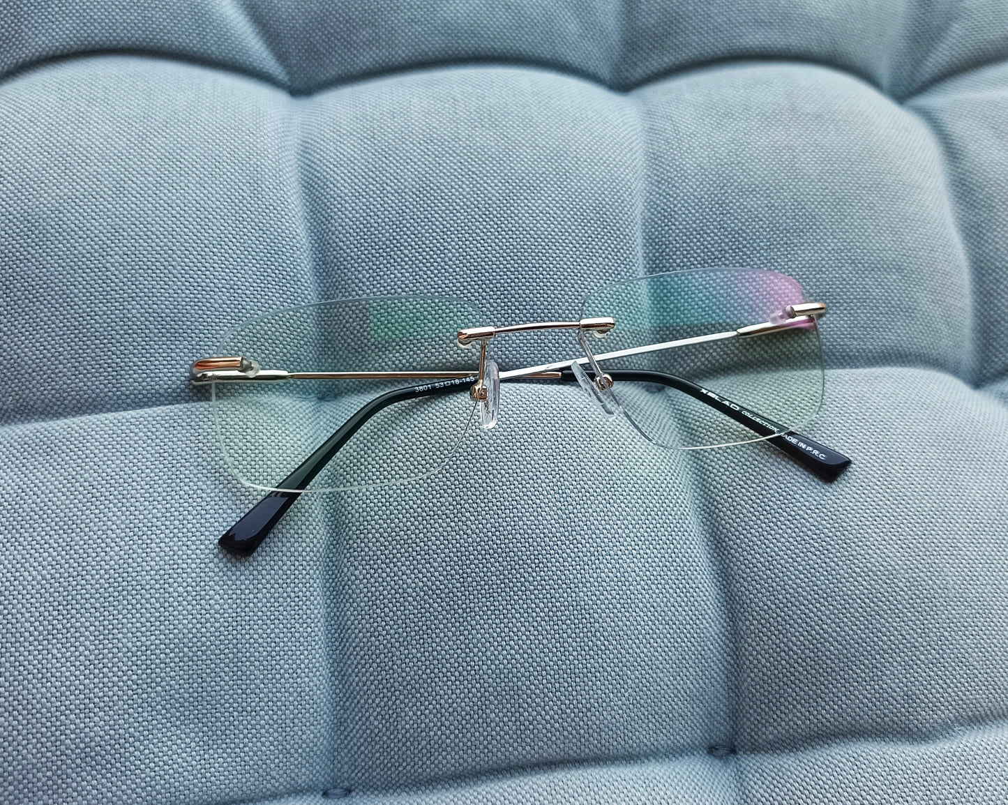 Anti Blue Light Glasses - Rimless Flex