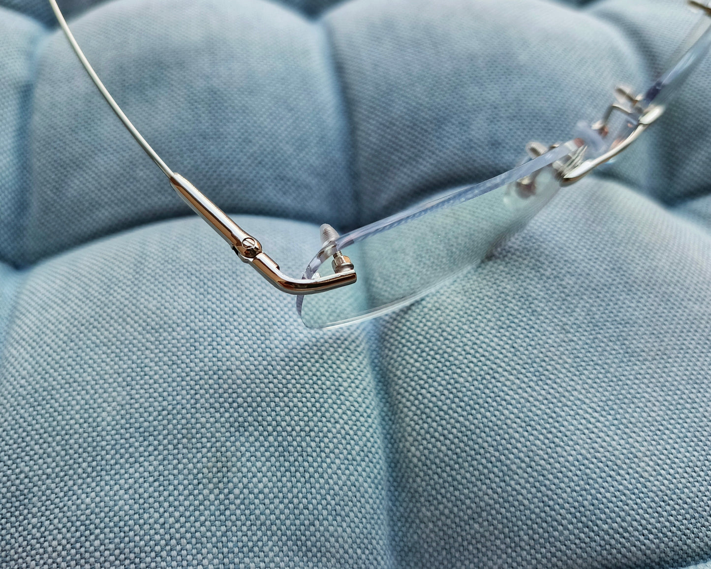 Anti Blue Light Glasses - Rimless Flex